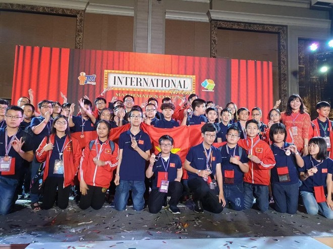 Học sinh Ba Đình giành nhiều giải cao Kỳ thi Tìm kiếm tài năng Toán học quốc tế ITMC 2022