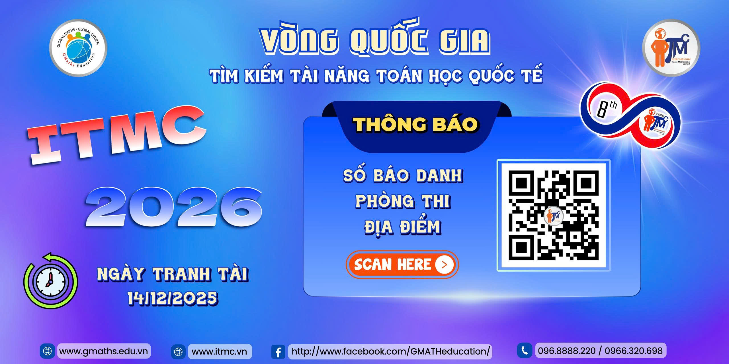 THÔNG TIN DỰ THI SÂN CHƠI ITMC 2026 – VÒNG QUỐC GIA