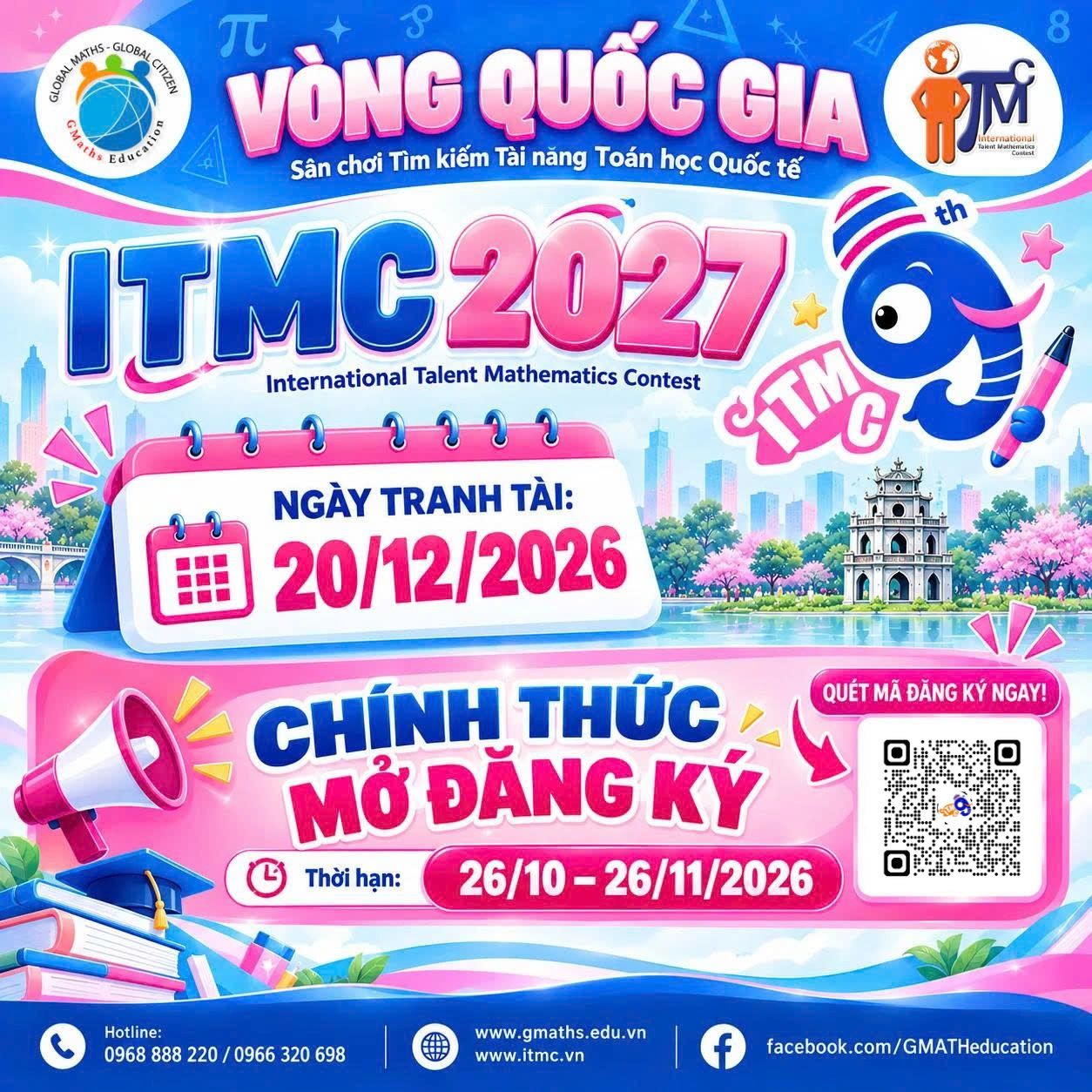ITMC 2027 – CHÍNH THỨC MỞ ĐĂNG KÝ VÒNG QUỐC GIA!