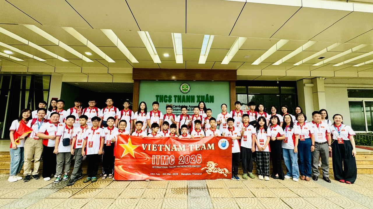 Đoàn học sinh Việt Nam bắt đầu tranh tài ITMC Quốc tế tại Thái Lan